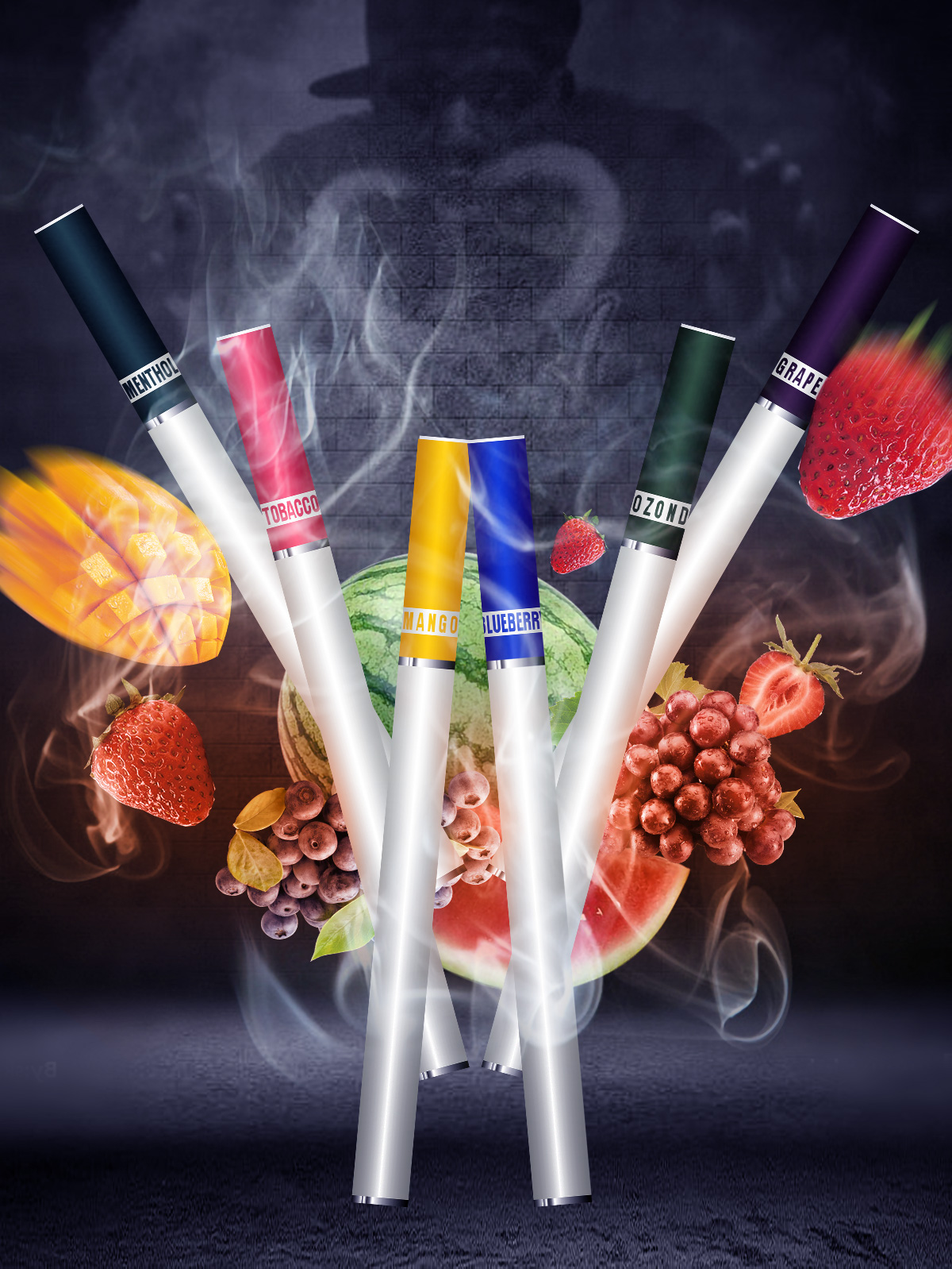 Disposable CBD ECigarette